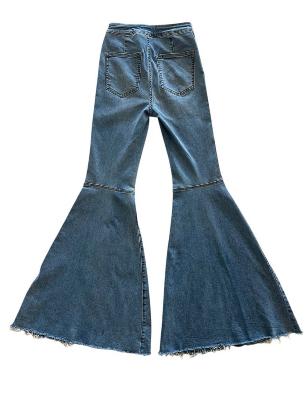Free People We The Free Just Float On Flare High Rise Flared Jeans- Size 26 - Picture 4 of 7